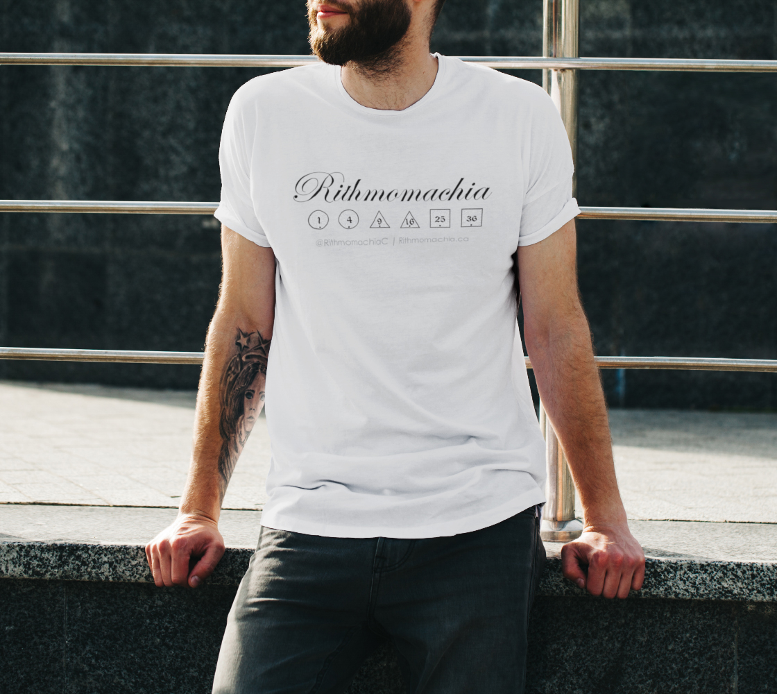 T-shirt - Unisex - Short Sleeve - Rithmomachia Perfecta 3