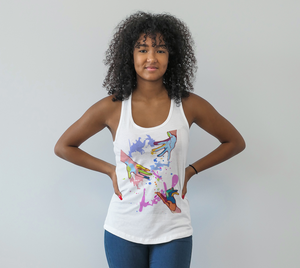 T-shirt - Tank Top - Women - Seize Life by the Art - Hands Art